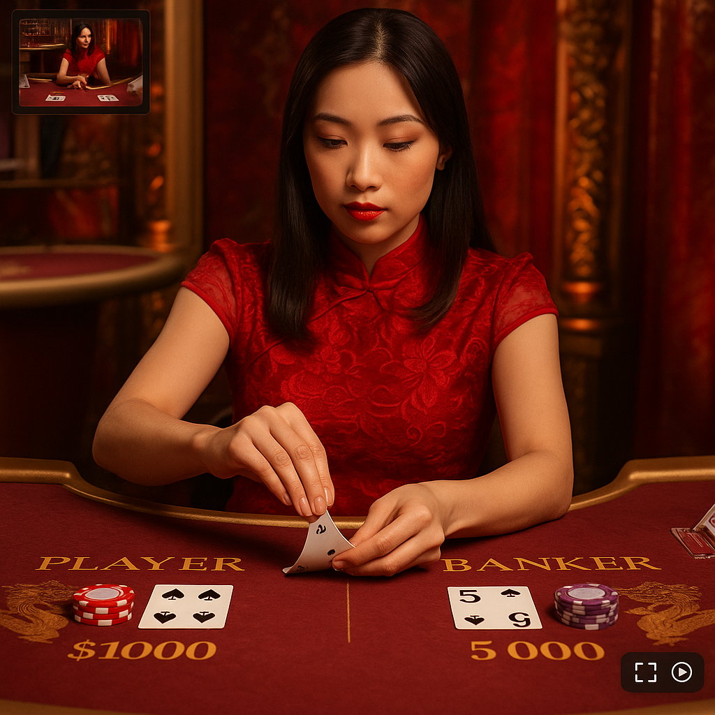 LunuBet - Live Baccarat - VIP Tables Available