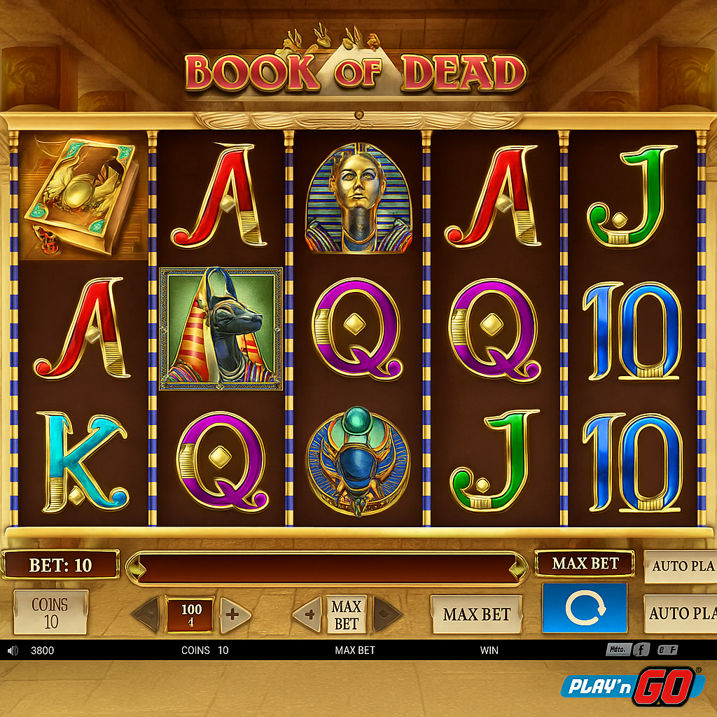 LunuBet - Book of Dead Slot Game